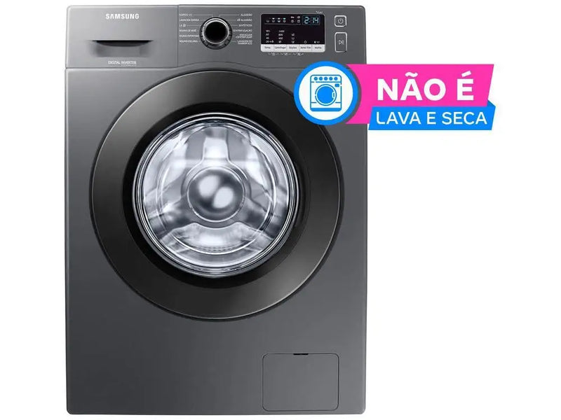 Lavadora de Roupas Samsung Digital Inverter 11kg Cesto Inox WW4000 WW11J4473PX/AZ - 110V