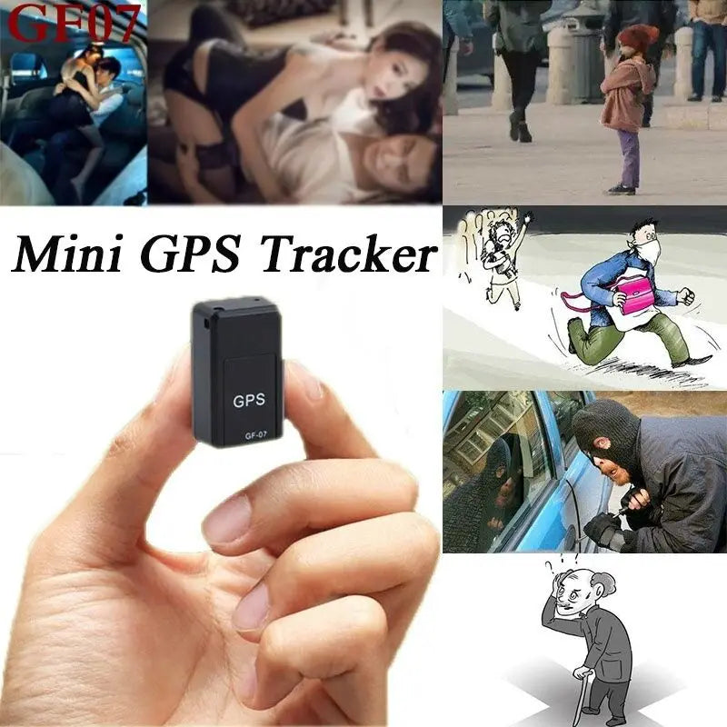 Micro rastreador GPS magnético para motocicleta, monitor de rastreamento anti-roubo em tempo real, posicionamento anti-perda pessoal, mini veículo GPS