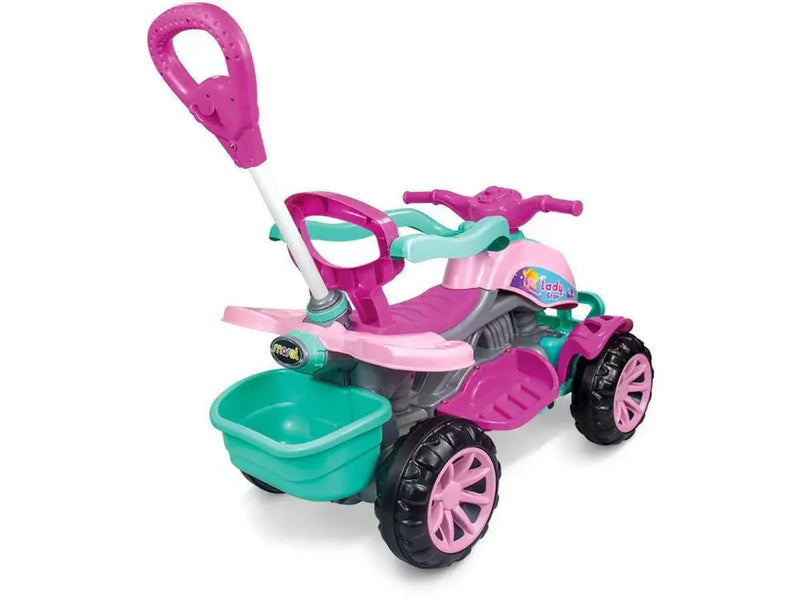 Carrinho de Passeio Infantil Lady Star com Pedal